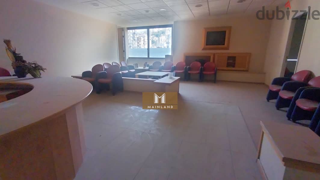 Polyclinic Opportunity | 320sqm for Rent near Highway Jal El Dib Prime 3