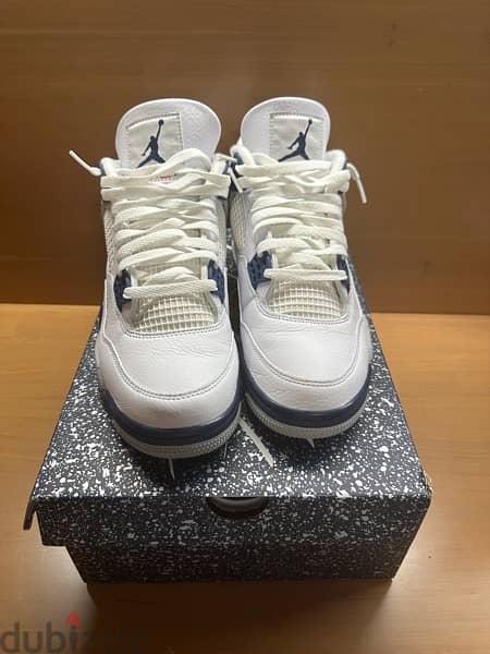 air Jordan 4 midnight navy size 44.5 70467811 number 2