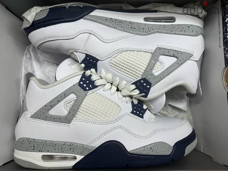 air Jordan 4 midnight navy size 44.5 70467811 number 5