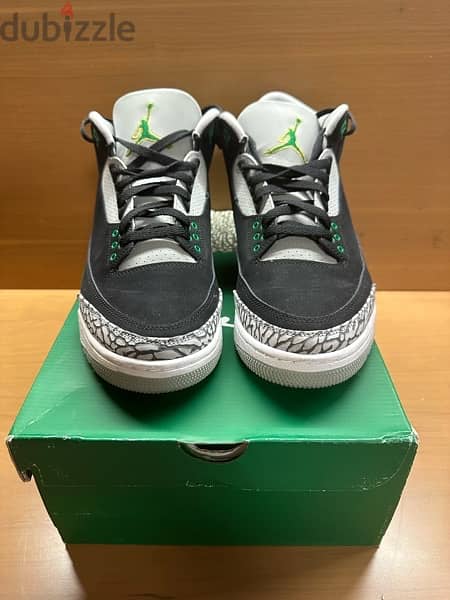 air Jordan 3 pine green size 44 3