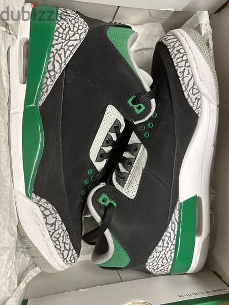 air Jordan 3 pine green size 44 5