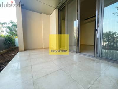 Apartment with garden for rent in Waterfront Dbayeh