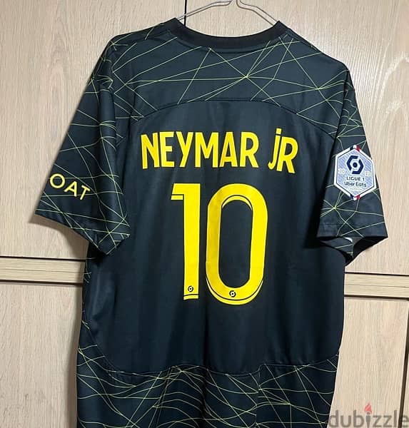 Neymar Jr. paris saint germain air jordan 2022 GOAT  jersey 2
