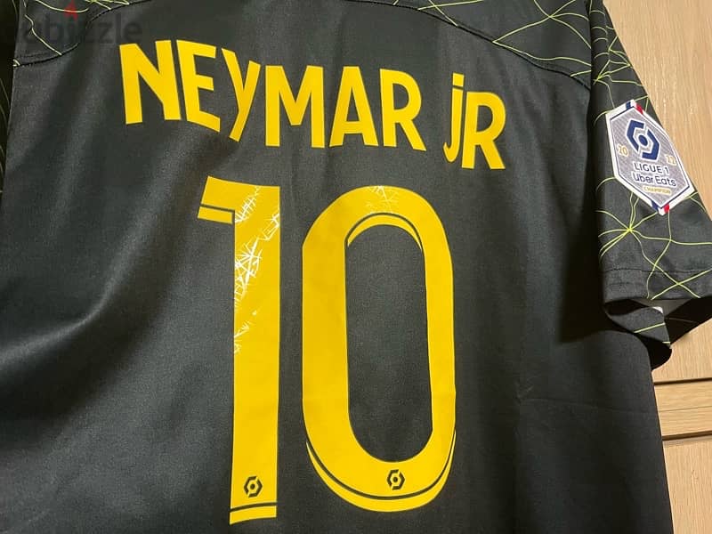 Neymar Jr. paris saint germain air jordan 2022 GOAT  jersey 7