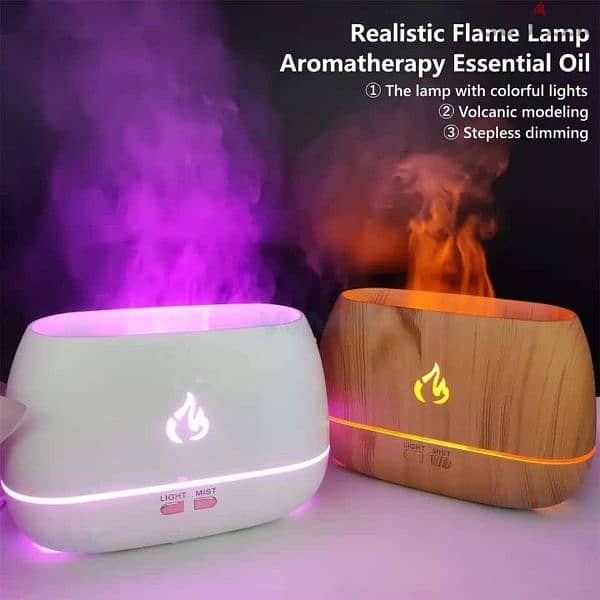 RGB Humidifier with vapor 2