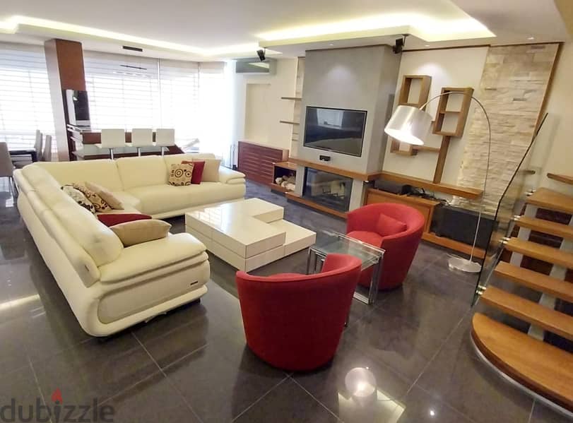 Luxurious Fully Furnished (Top Brand) Duplex Mar Roukoz | Ain Saadeh 1