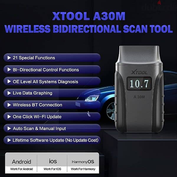 A30m xtool
Full system scanner +21 service function, free update 1