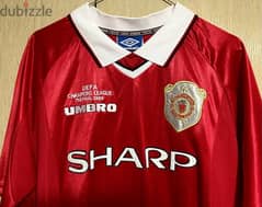 Scholes Manchester United 99champions league the final historic jersey