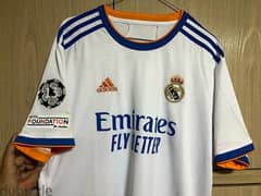 R. Carlos Real Madrid 2022 home limited edition adidas jersey 0