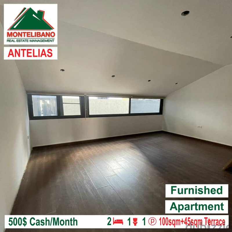 Furnished apartment for rent in ANTELIAS!!! 2