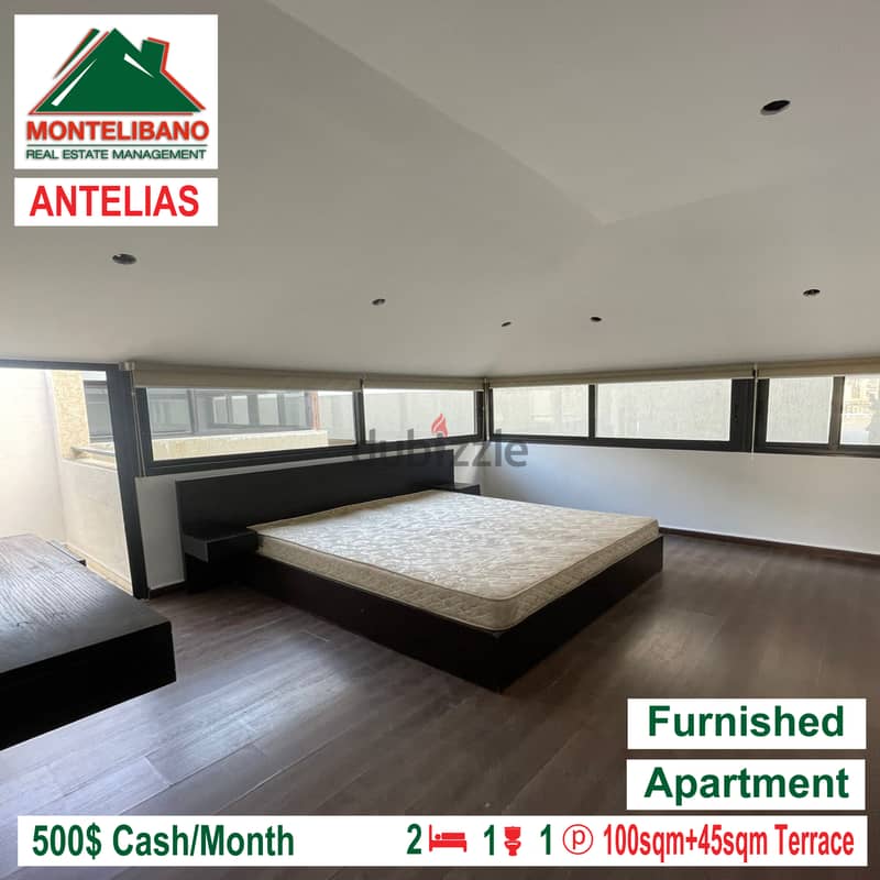 Furnished apartment for rent in ANTELIAS!!! 3