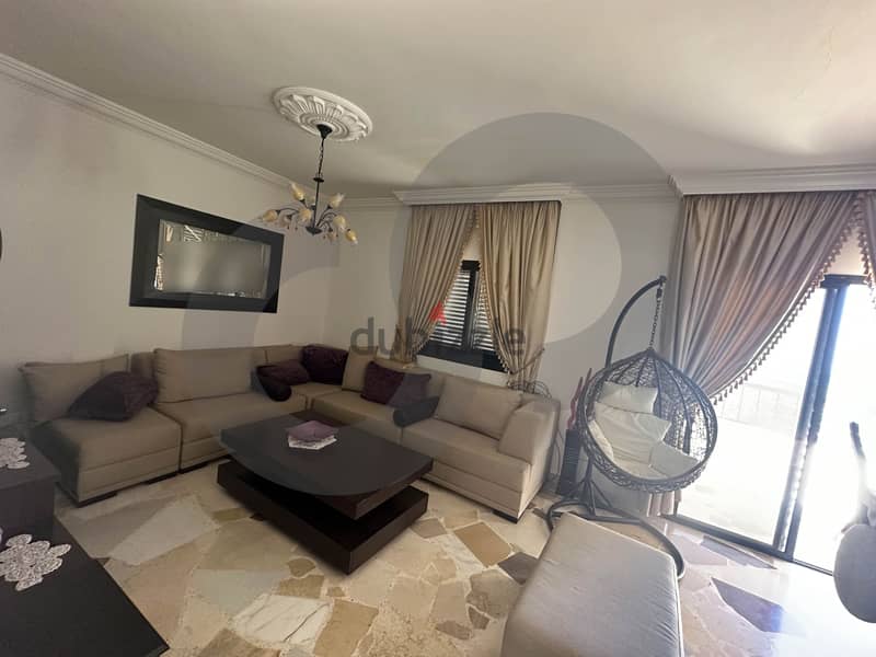 REF#RZ95918.130sqm apartment in Obeidat 10 mins away from the Highway 1