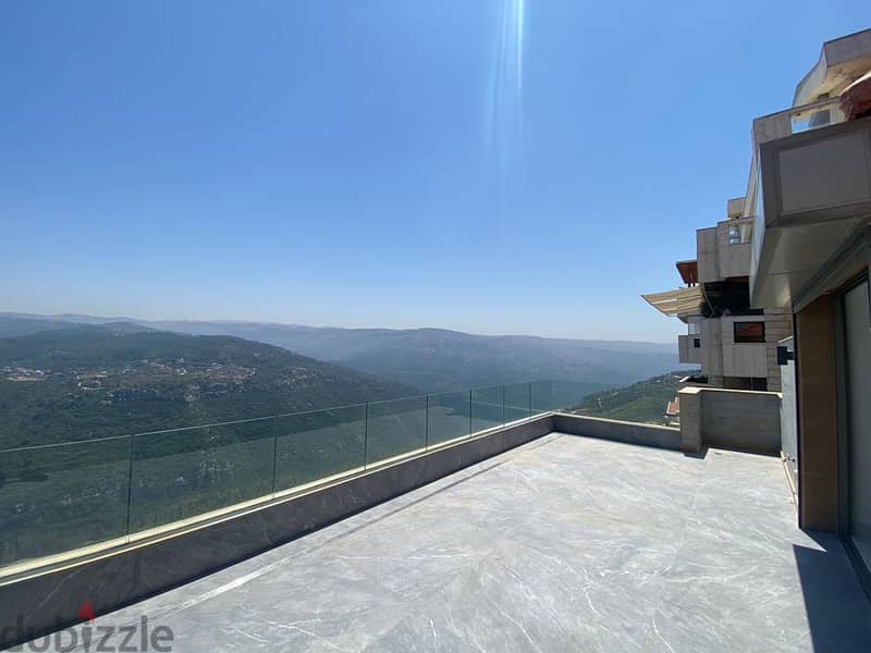 L13160-A Duplex With Breathtaking Panoramic View for Sale In Beit Meri 2