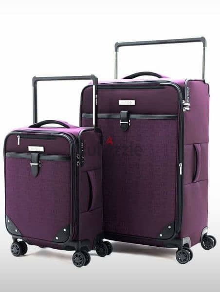 Travel luggage set heavy duty warranty swiss 1
