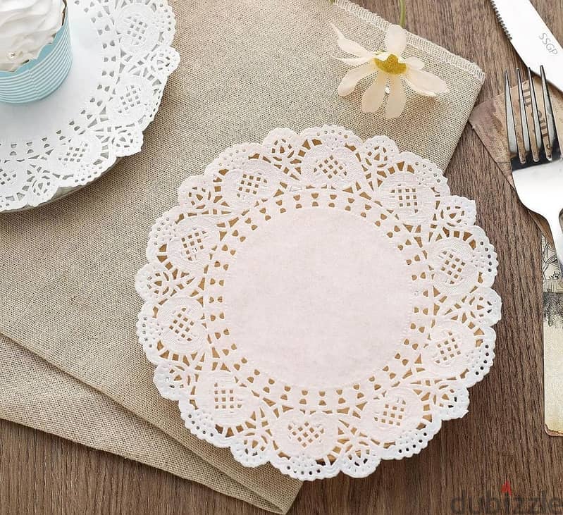 200 Piece Round Paper Doilies 12cm - 1.00 USD 14cm - 1.50 USD 16cm - 2 0