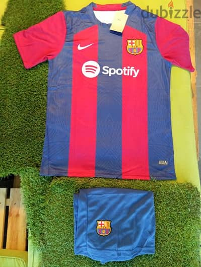 Barcelona Home football Shirt & Short (Made in Thailand)