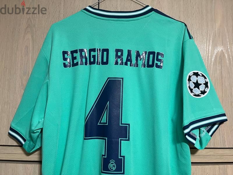 Sergio Ramos Real Madrid 2020 away adidas jersey 1