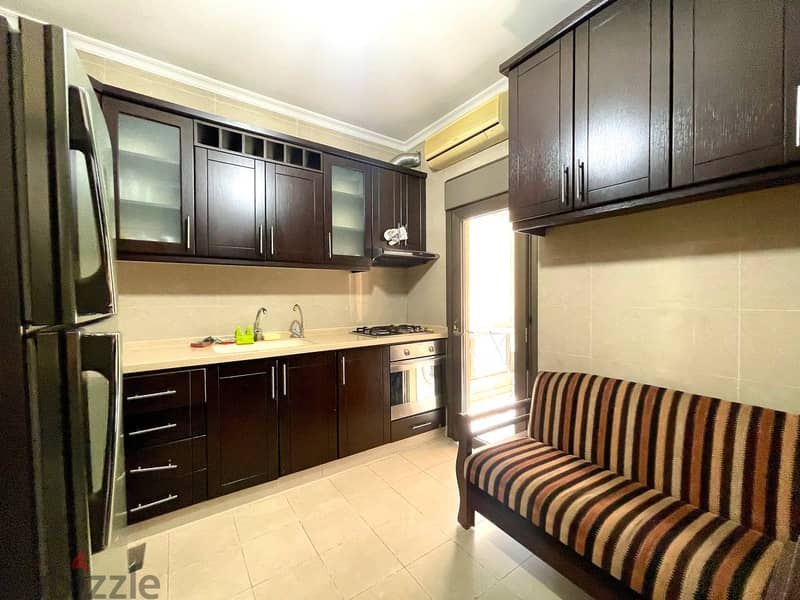 JH23-2080 Furnished apartment 130m for rent in Mar Mkhayel,$1,000 cash 8