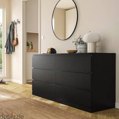 IKEA black drawers