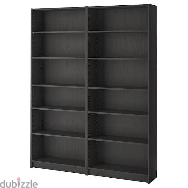 IKEA Black double shelf 1