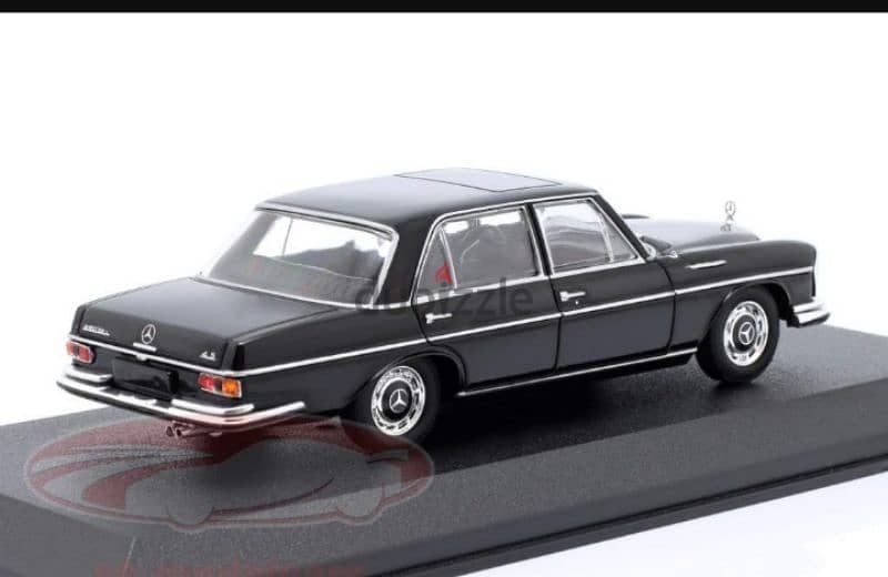 Mercedes 280SEL (Rocky IV) diecast car model 1;43. 3