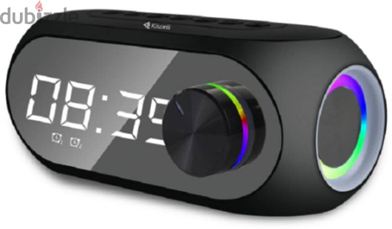 kisonli Bluetooth speaker alarm clock 4