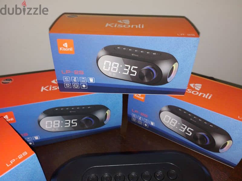 kisonli Bluetooth speaker alarm clock 5