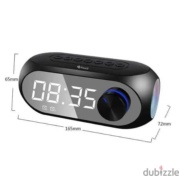 kisonli Bluetooth speaker alarm clock 10