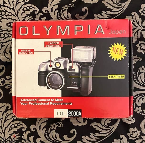 Vintage Olympia Camera With Box Made In Japan كاميرا قديمة مع العلبة 1