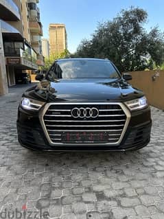 Audi Q7 Quattro S-line V6 2017 black on black