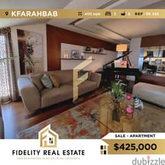 Apartment for sale in Kfarhbab RK249