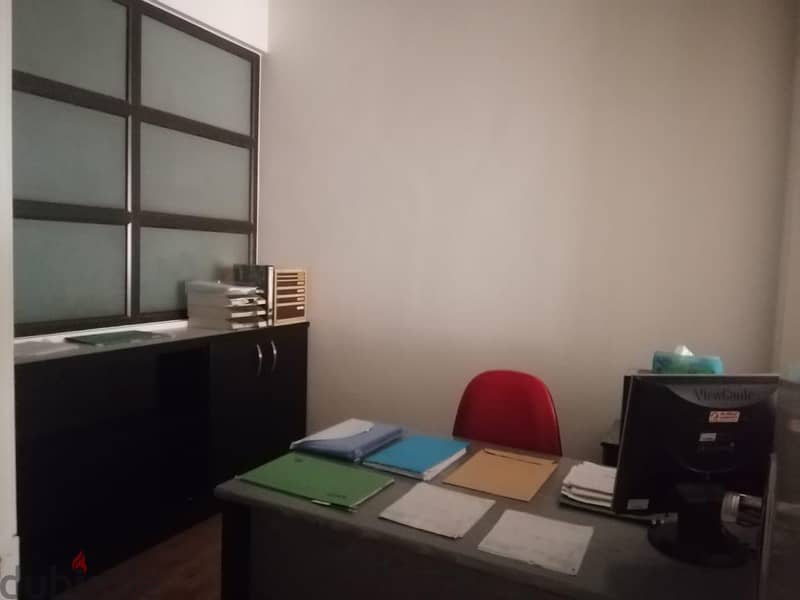 zouk mikael highway fully furnished & equipped office for rent Rf#5666 1