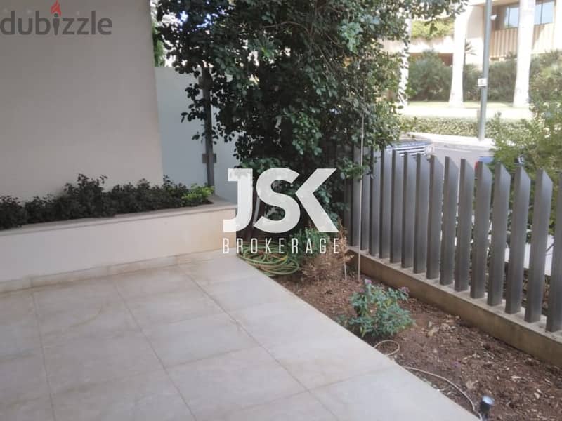 L13158-2-Bedroom Apartment With Garden for Rent in Waterfront Dbayeh 0