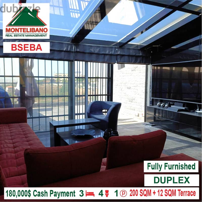 180,000$ Cash Payment!!! Duplex for sale in Bseba!!! 1