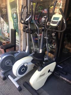 elliptical and bike like new in very good condition