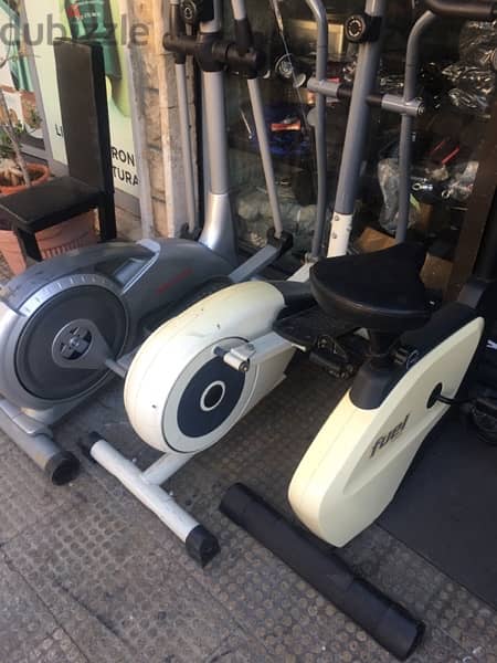 elliptical and bike like new in very good condition 2
