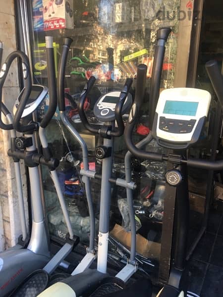 elliptical and bike like new in very good condition 3