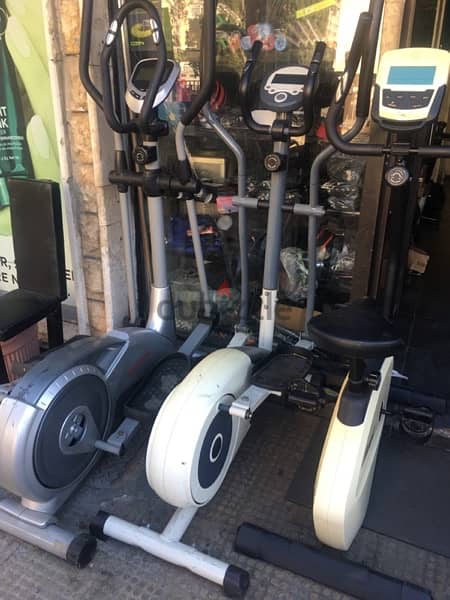 elliptical and bike like new in very good condition 5