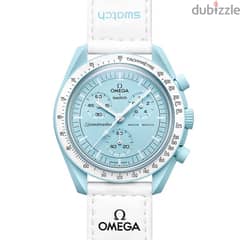 Omega X Swatch Moonswatch - Mission To Uranus Tiffany - Brand New 0