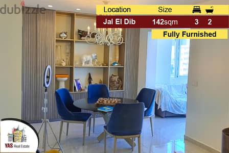 Jal El Dib 142m2 | Brand New | Amazing View | Furnished |