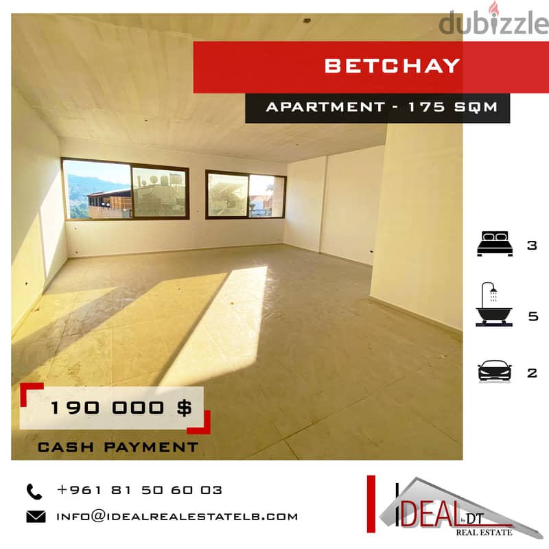 Apartment for sale in betchay 175 SQM REF#MS82032 0