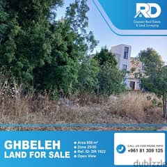 Land for sale in Ghbeleh - غبالة 0