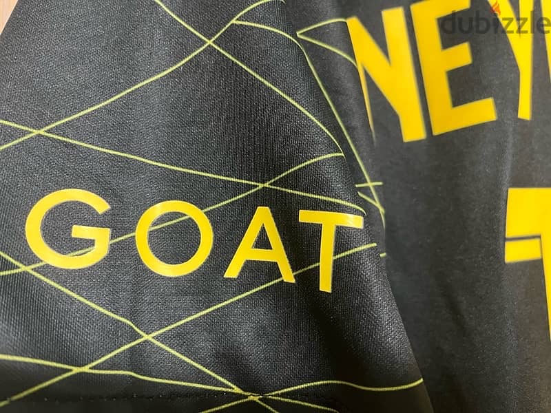 Neymar Jr. PSG Air Jordan third kit 2023 GOAT Limited Edition Jersey 3