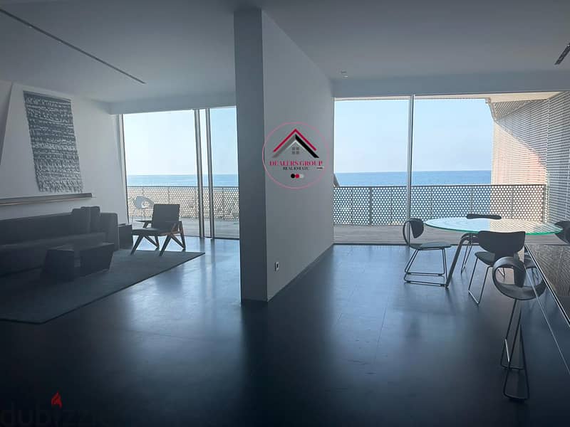 Stunning Serenity With Sea View! Chalet for sale in Downtown Beirut 2