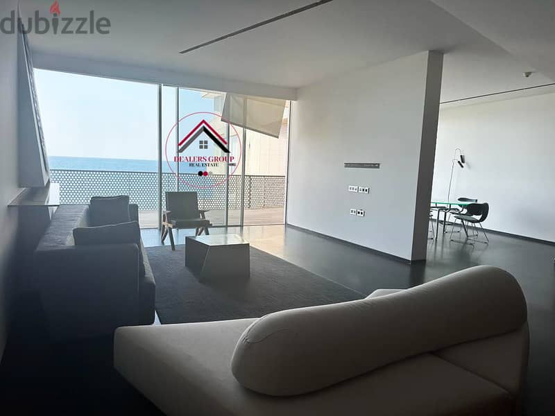Stunning Serenity With Sea View! Chalet for sale in Downtown Beirut 4