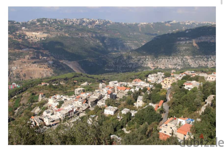 600 m2 land + open mountain view for rent in Aabadiye/Baabda 0