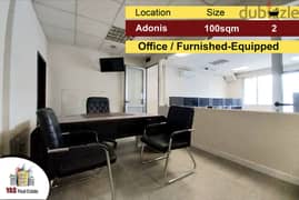 Adonis / Zouk Mikael 100m2 | Rent Office | Furnished / Equipped | IV 0