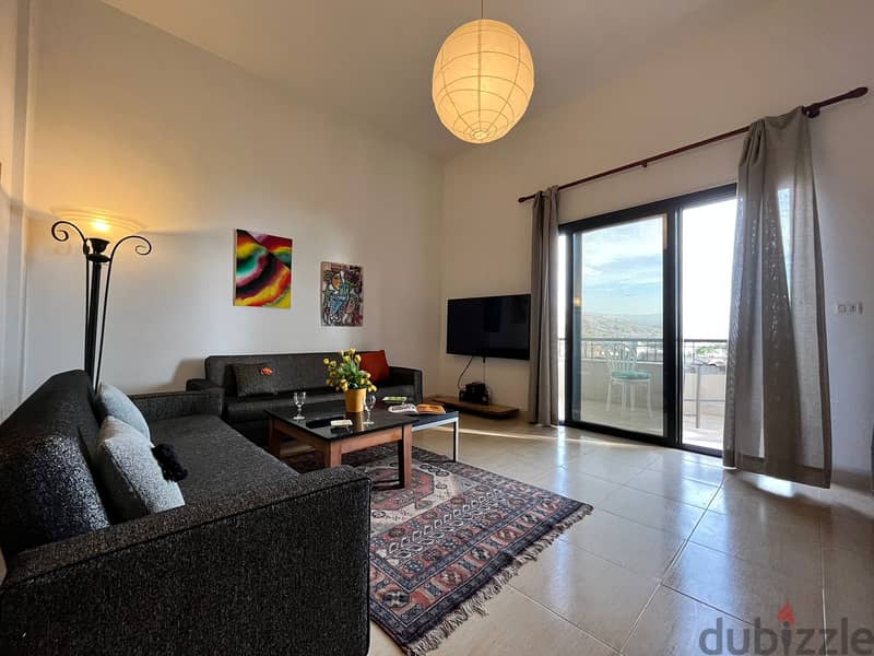 A furnished 100 m2 apartment for sale in Bolognia/ Metn 0