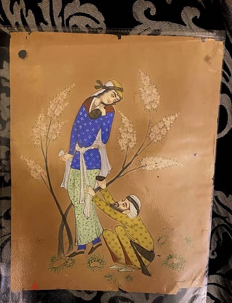 Persian Painting 20th Century by Rohani لوحة فارسية من القرن العشرين 2