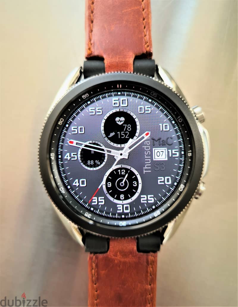 Smart Watch Straps 22/20mm Genuine Leather & Croco  جلود للساعات 14